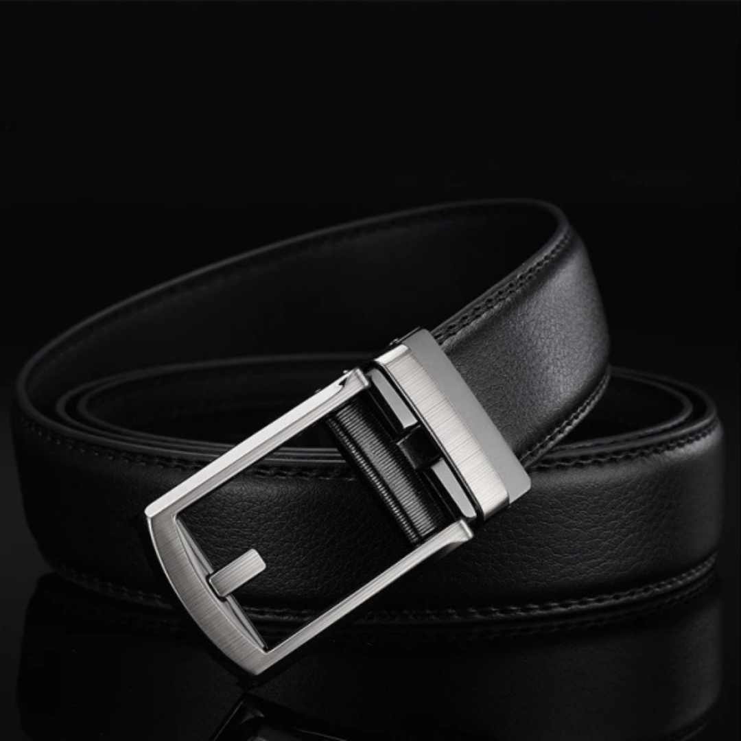 Men's Belt with Automatic Buckle - SnapFit Belt