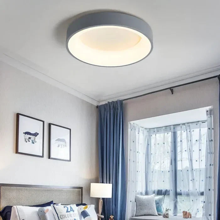 Scandinavian Round LED Ceiling Lamps - NordicGlow