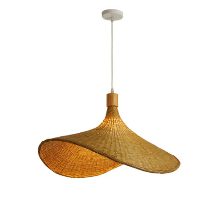 Rattan Pendant Lamp - RusticWeave