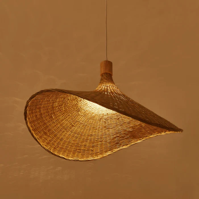 Rattan Pendant Lamp - RusticWeave