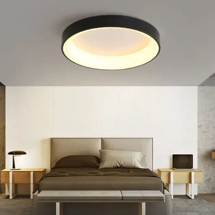 Scandinavian Round LED Ceiling Lamps - NordicGlow