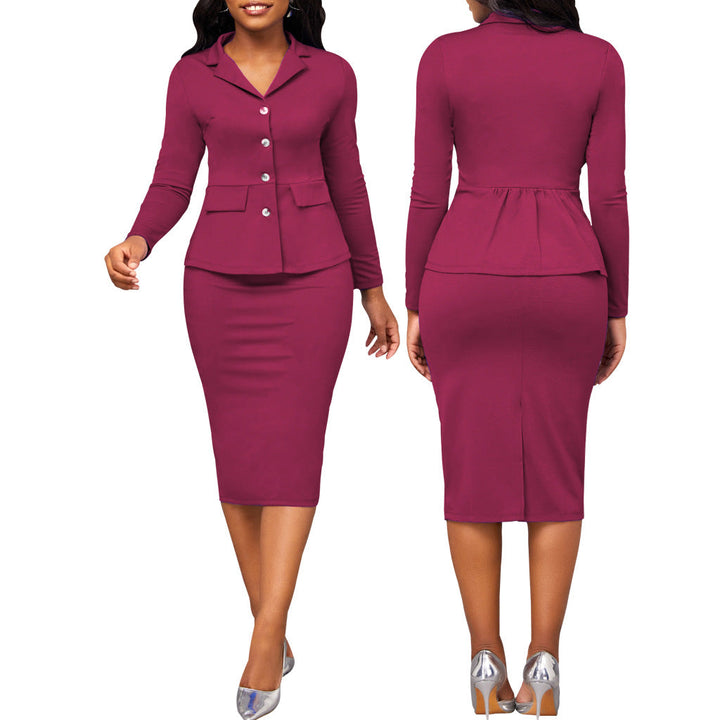 Chic Two-Piece Ladies Suit - Elena