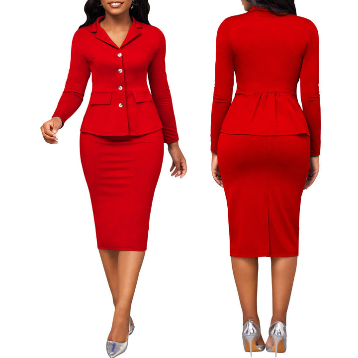 Chic Two-Piece Ladies Suit - Elena