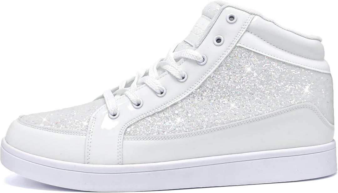 Casual Glitter Sneakers - NeonFlash