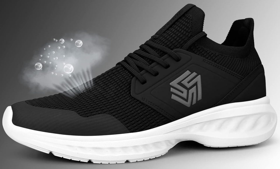 Breathable Men's Running Shoes - FlexiFit