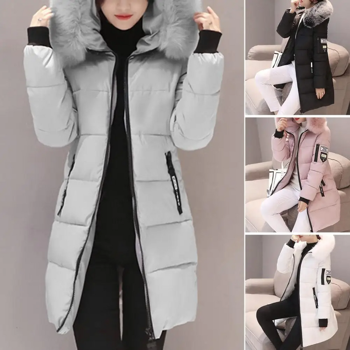 Comfortable Windproof Ladies Winter Jacket - Elinora