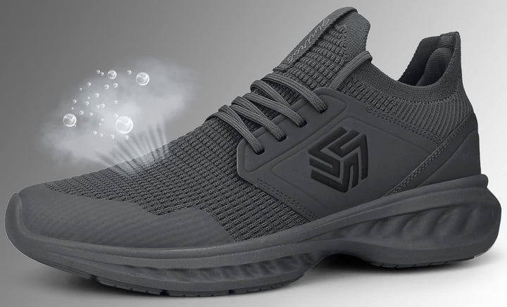 Breathable Men's Running Shoes - FlexiFit