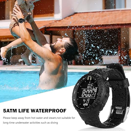 Waterproof Men's Digital Sports Watch - Henry