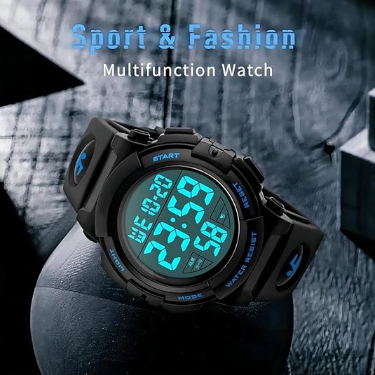 Men's Waterproof Digital Sports Watch – Martin