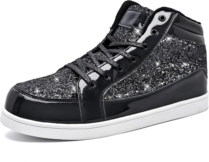 Casual Glitter Sneakers - NeonFlash