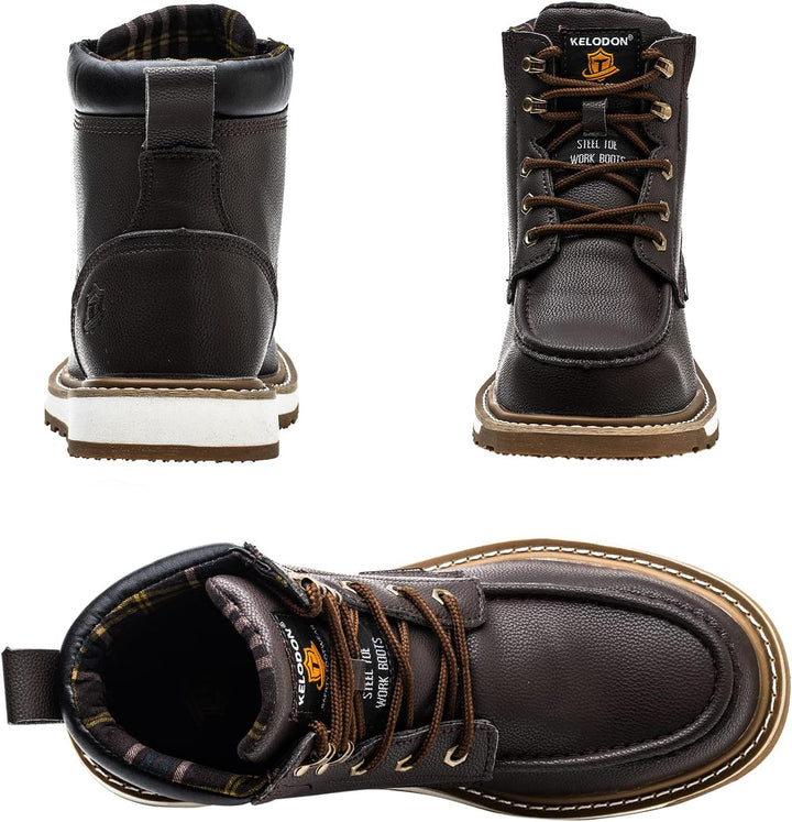 Sturdy Waterproof Work Boots for Men - Timothy