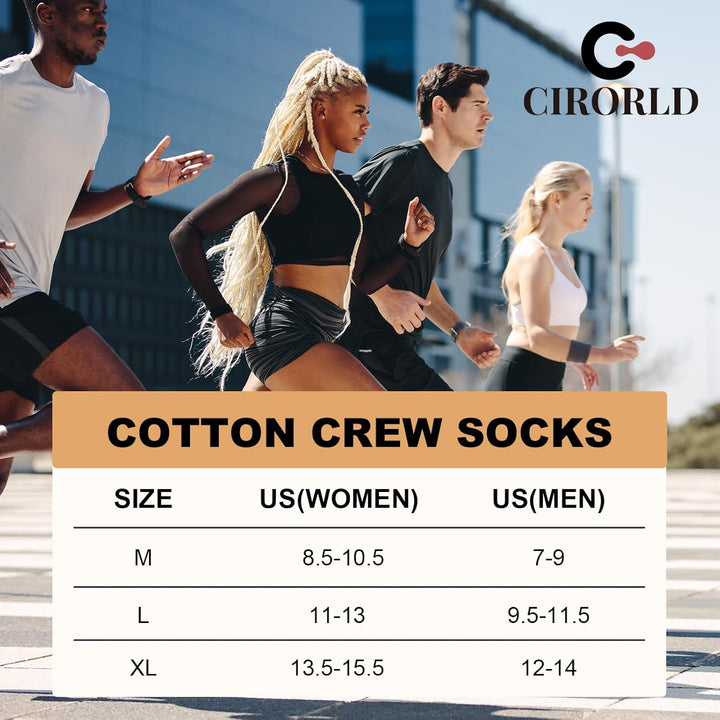 Men's Crew Socks (6 Pairs) - Daniel