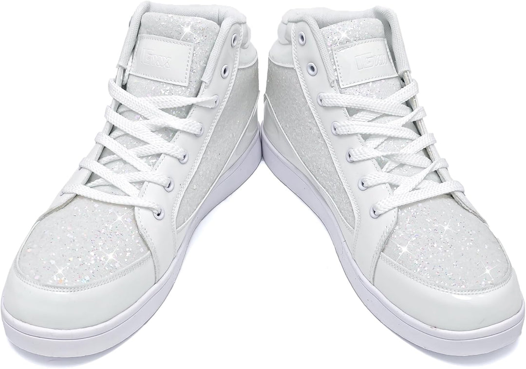 Casual Glitter Sneakers - NeonFlash