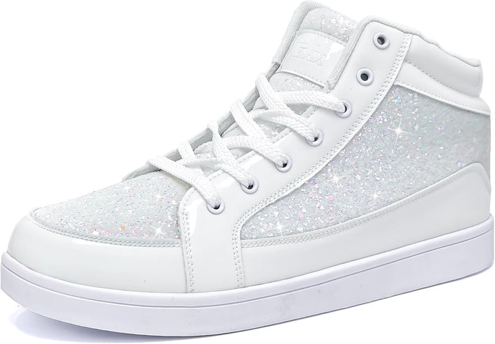 Casual Glitter Sneakers - NeonFlash