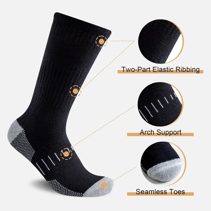 Men's Crew Socks (6 Pairs) - Daniel