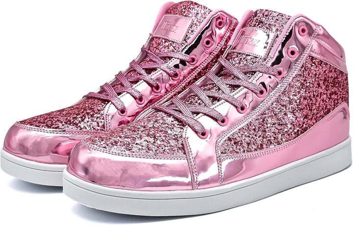 Casual Glitter Sneakers - NeonFlash