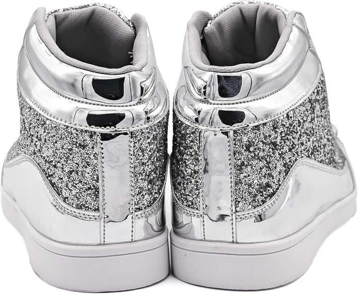 Casual Glitter Sneakers - NeonFlash