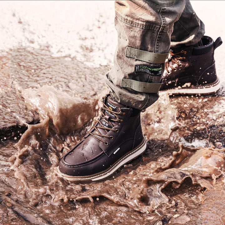 Sturdy Waterproof Work Boots for Men - Timothy