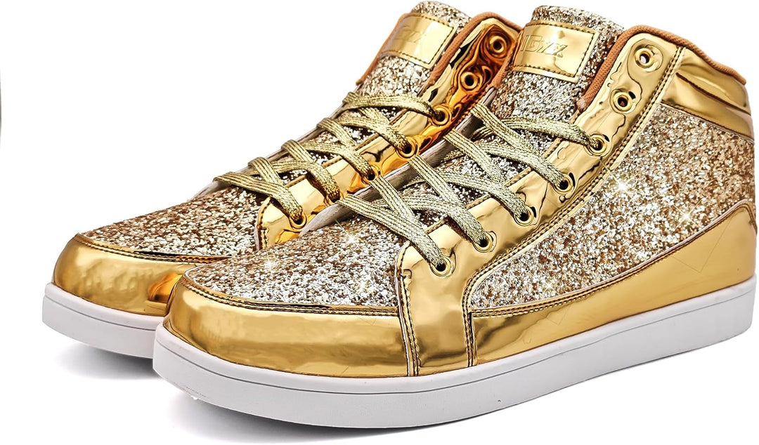 Casual Glitter Sneakers - NeonFlash