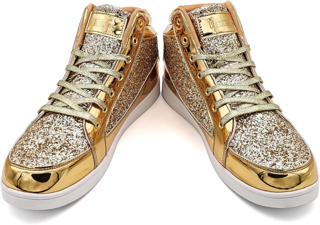 Casual Glitter Sneakers - NeonFlash