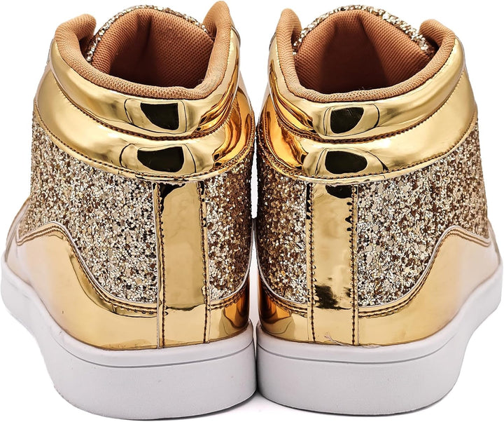 Casual Glitter Sneakers - NeonFlash