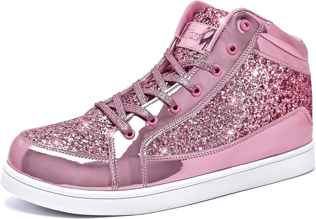 Casual Glitter Sneakers - NeonFlash