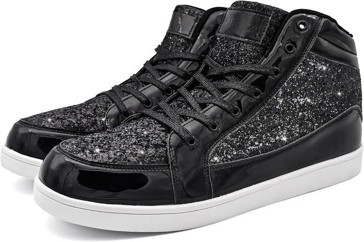 Casual Glitter Sneakers - NeonFlash