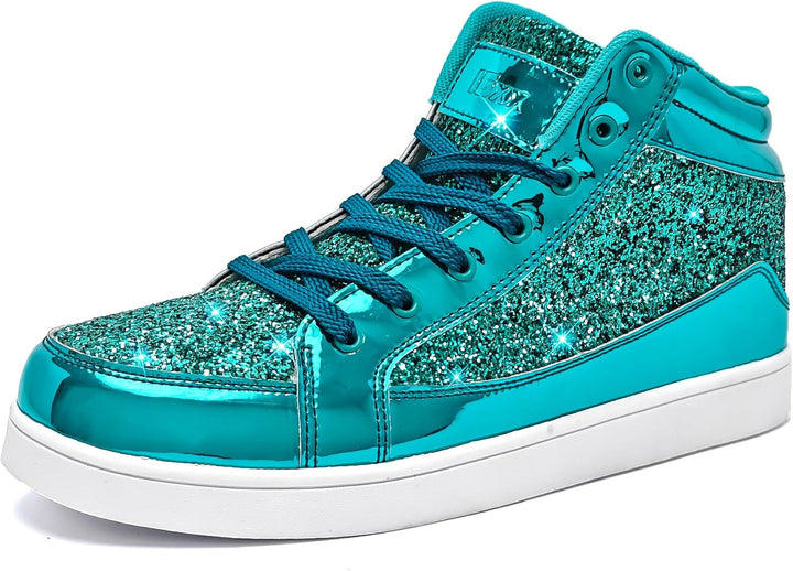 Casual Glitter Sneakers - NeonFlash