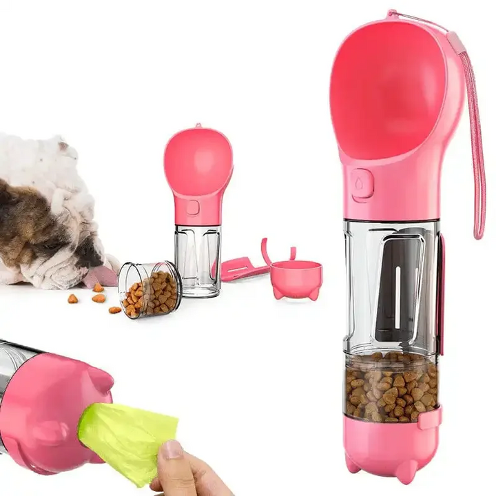 3-in-1 Portable Water Bottle for Pets - PawHydrate Pro