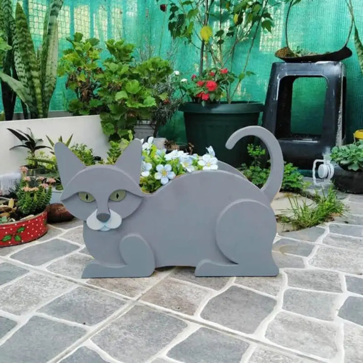 KittyKraft Cat-Shaped DIY Garden Pot