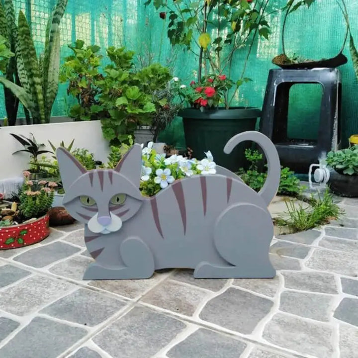 KittyKraft Cat-Shaped DIY Garden Pot