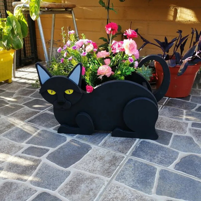 KittyKraft Cat-Shaped DIY Garden Pot