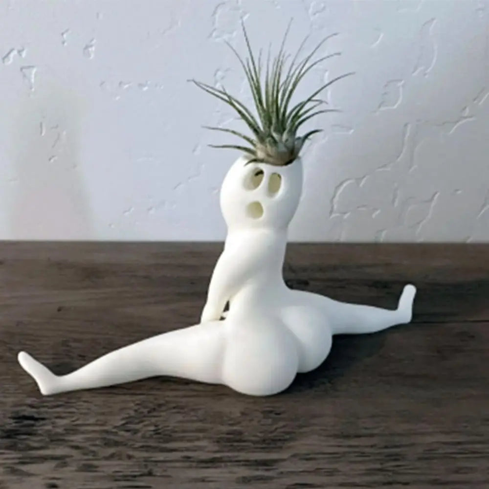 SpookyBuddy Ghost-Shaped Air Plant Display