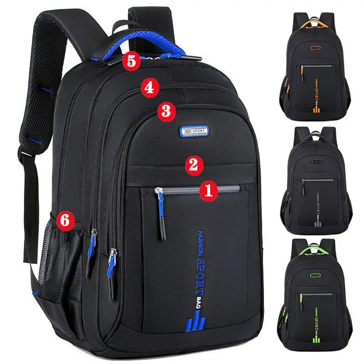 Waterproof Oxford Men's Backpack - UrbanGuard