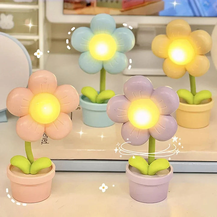 Small Flower Relaxing Table Lamp - BlossomGlow