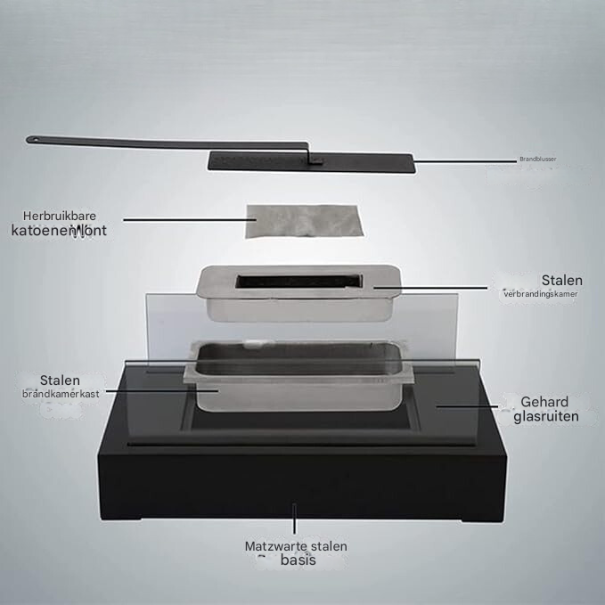 Portable Table Fireplace - LumaFlame