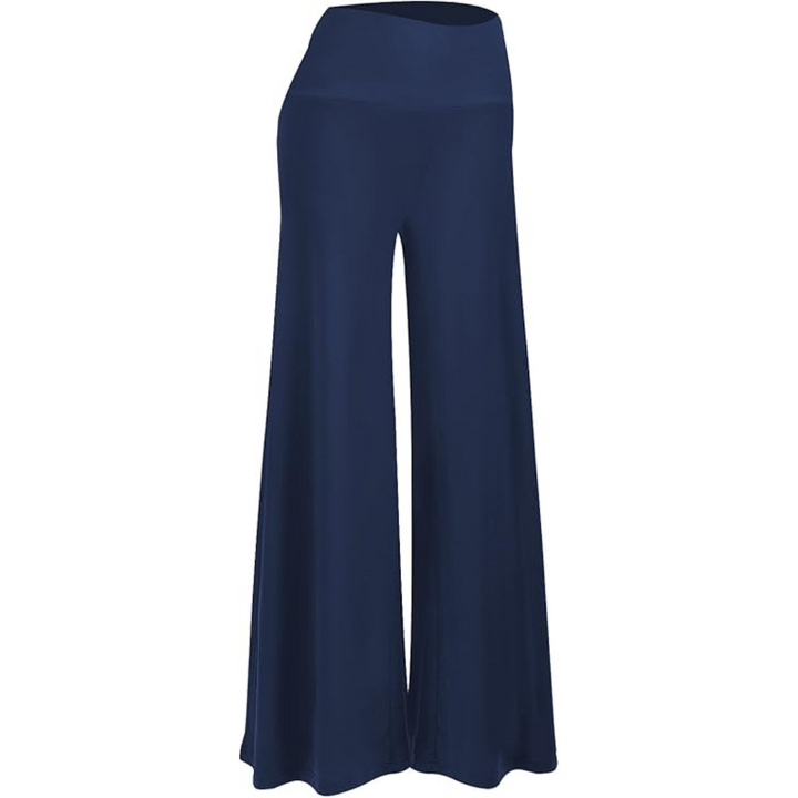 Comfortable High Waist Wide Palazzo Trousers - Oriana