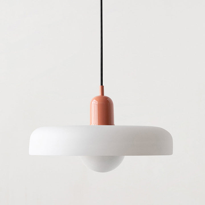 Hanging Lamp of Coloured Glass - BauLume