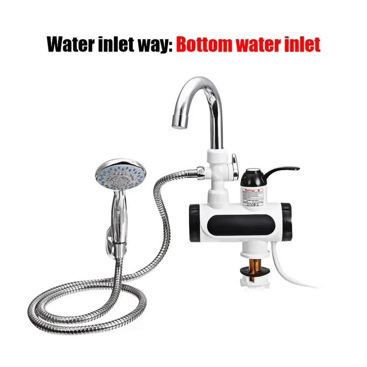 3000W Electric Kitchen Tap with Instant Hot Water - FlowHeat