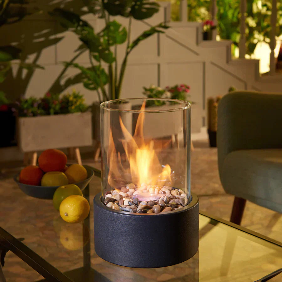 Contemporary Portable Fire Source - GlowFlicker