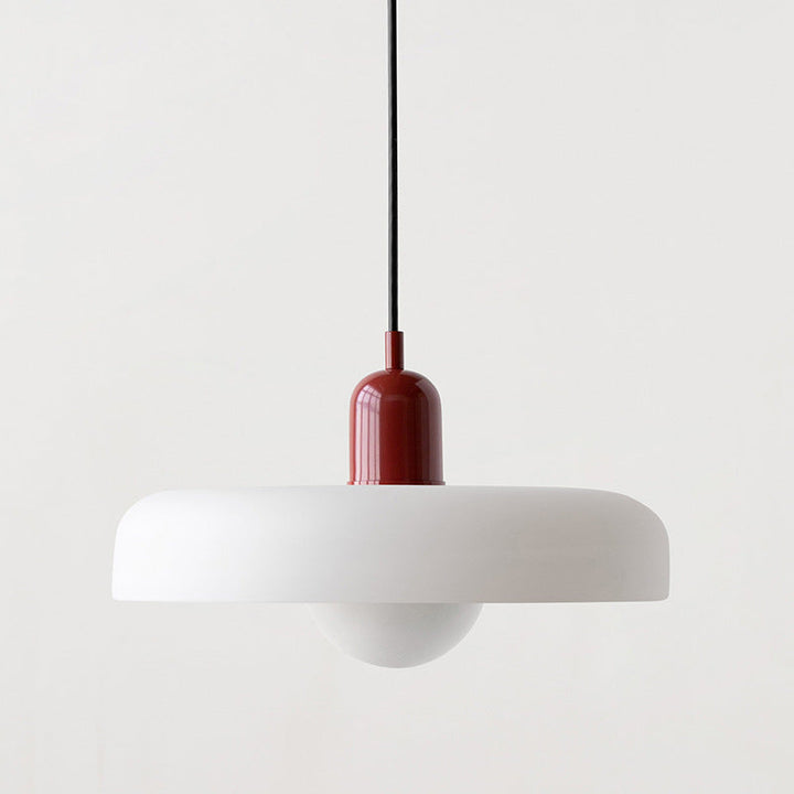 Hanging Lamp of Coloured Glass - BauLume