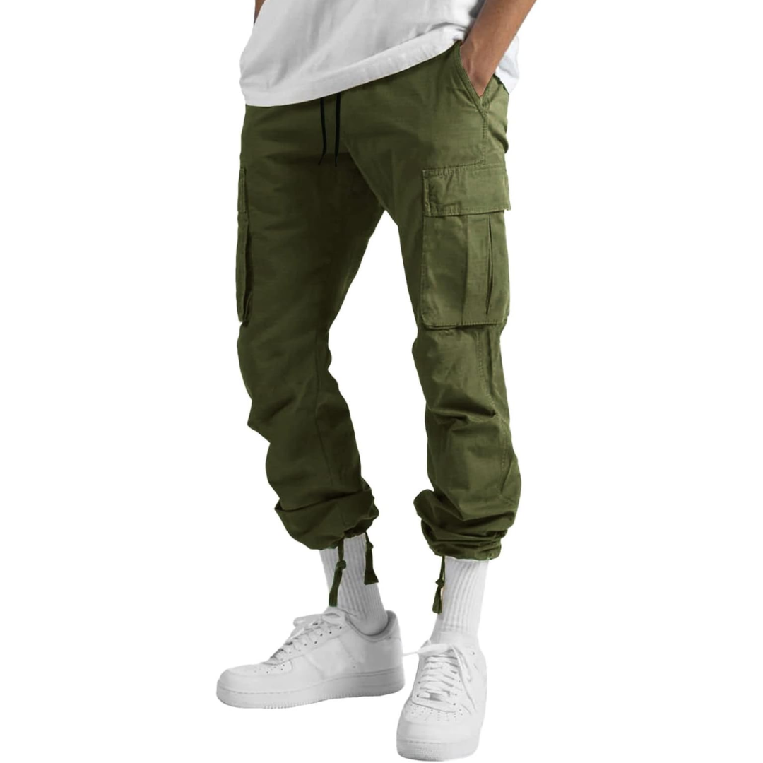 Men's Casual Cargo Joggers - Vincent