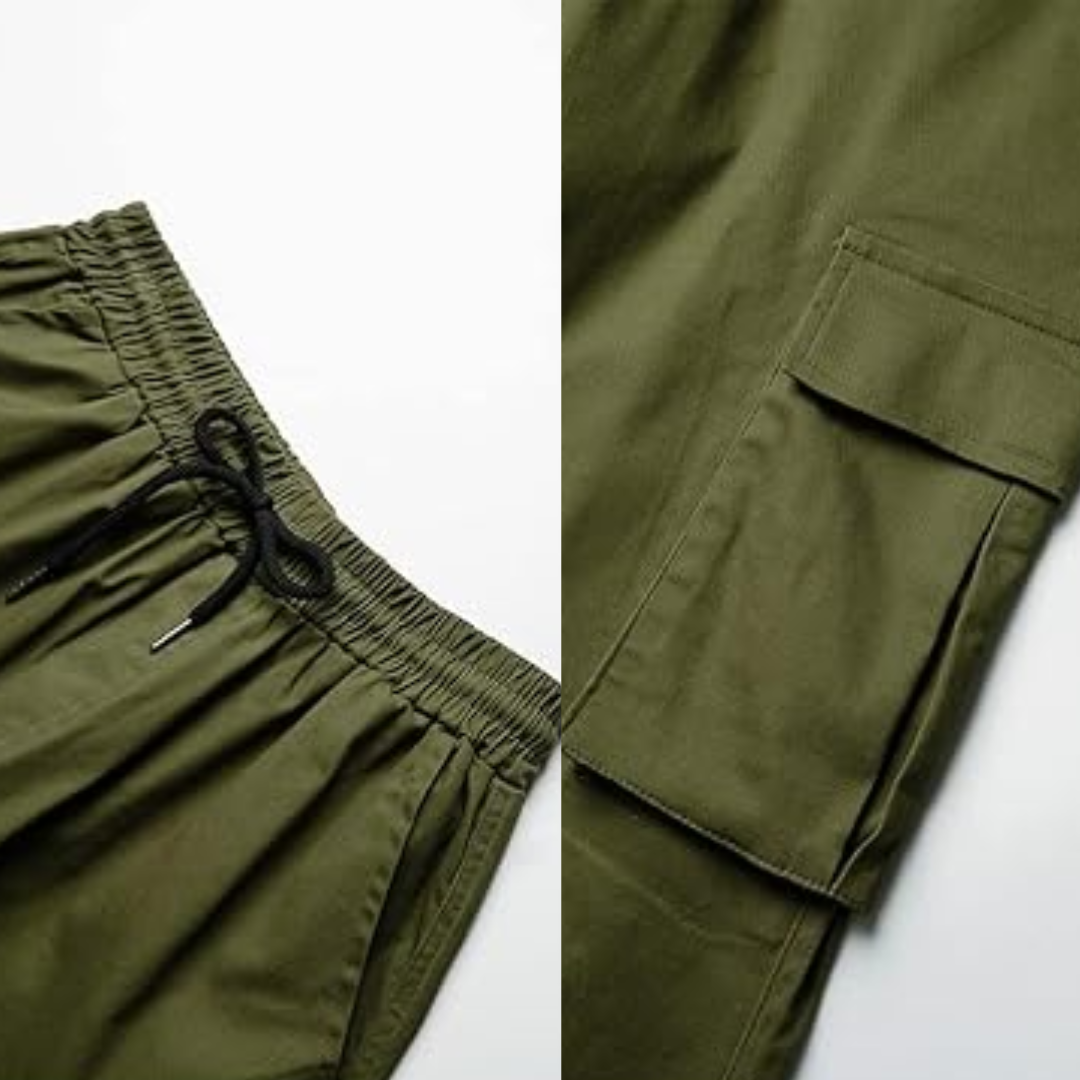 Men's Casual Cargo Joggers - Vincent