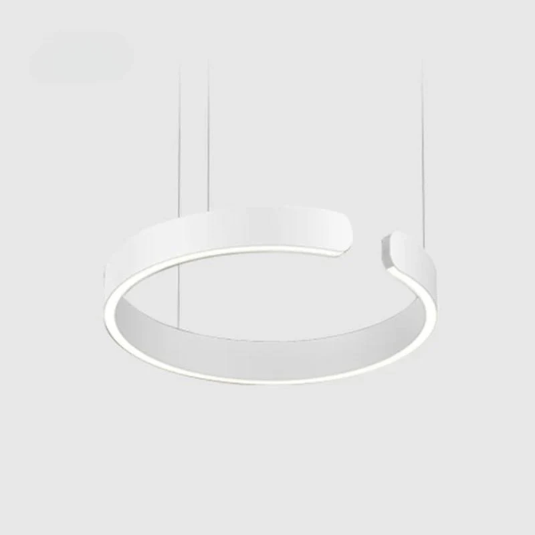 Modern Circle LED Pendant Light - HaloRing