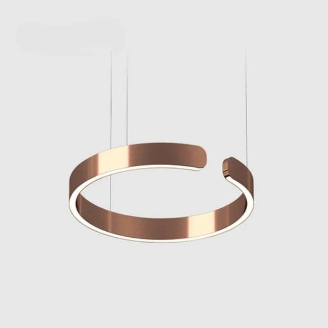 Modern Circle LED Pendant Light - HaloRing