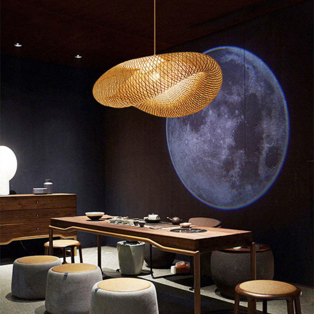 Design LED Pendant Lamp Bamboo Balls - EcoSphere