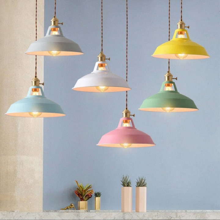 Modern Colourful LED Pendant Light - ChromaLuxe