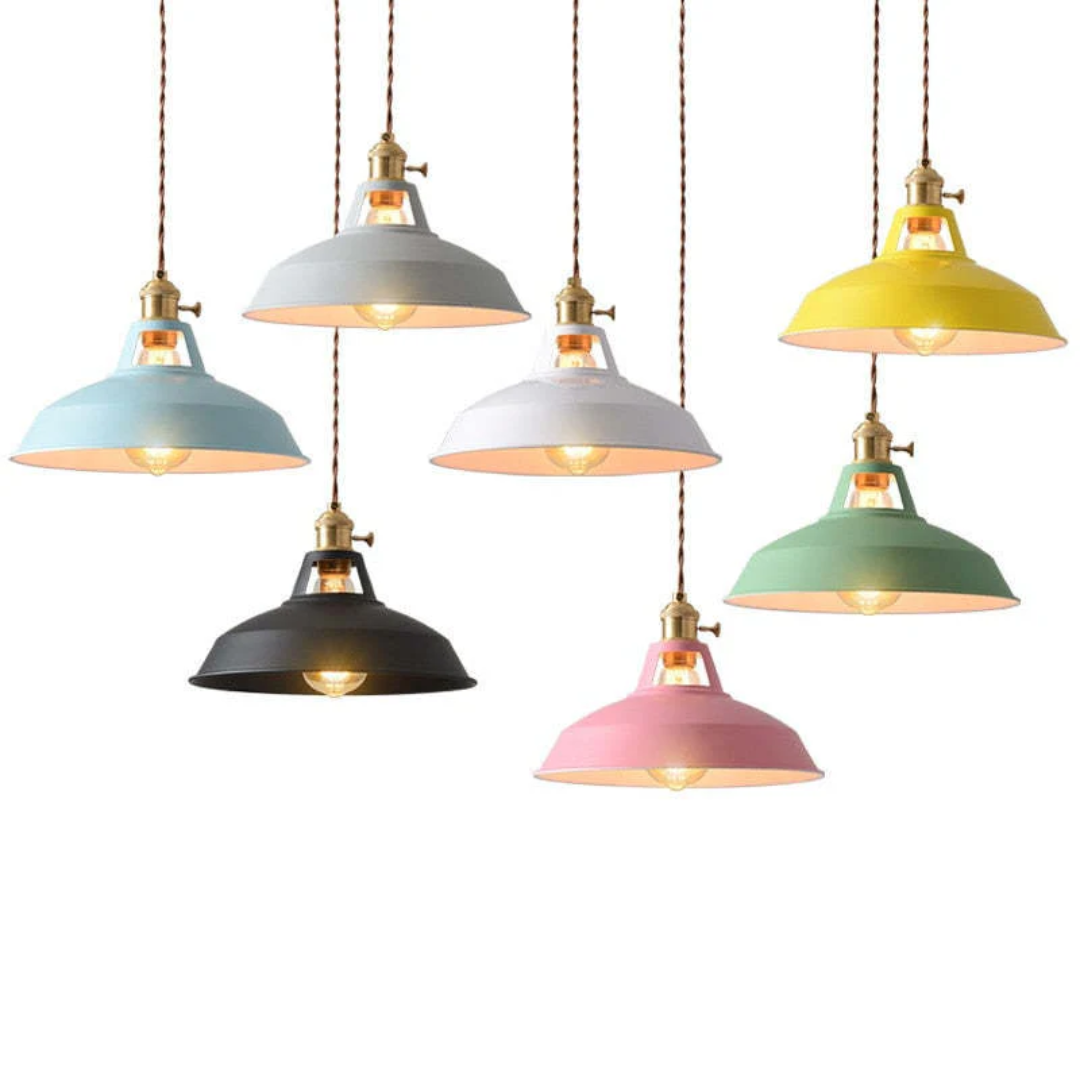 Modern Colourful LED Pendant Light - ChromaLuxe