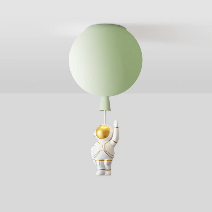 Trendy Moon/Astronaut Children's Room LED Ceiling Light - CosmoGlow