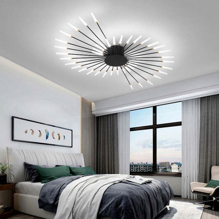 Modern Large LED Ceiling Light - LumenMax